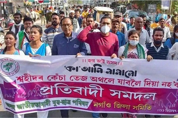 এক বছর পর নাগরিকত্ব আইন ইস্যুতে ফের উত্তপ্ত আসাম

