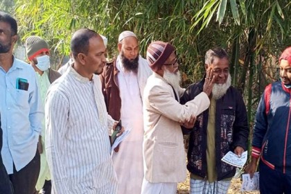 কুয়াকাটা পৌরসভা নির্বাচন, বিএনপি প্রার্থীর প্রচারণা