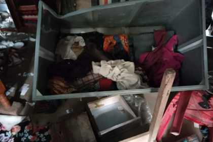 ফরিদপুরে ইউপি সদস্যের বাড়িঘর ভাঙচুর-লুটপাট