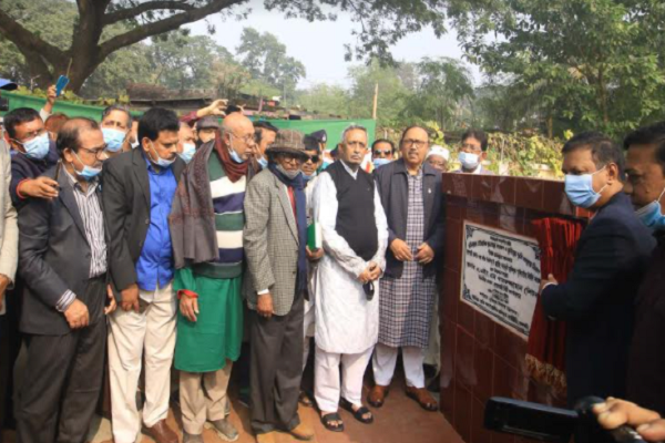 রাজশাহীতে বধ্যভূমি মুক্তিযুদ্ধ স্মৃতিসৌধ উদ্বোধন