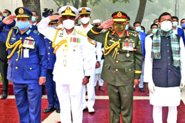 শ্রদ্ধা ভালোবাসায় পালিত শহীদ বুদ্ধিজীবী দিবস
