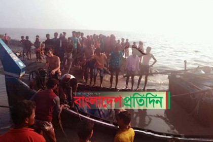 মেঘনায় ট্রলারডুবি, নববধূ-শিশুসহ ৭ জনের মরদেহ উদ্ধার

