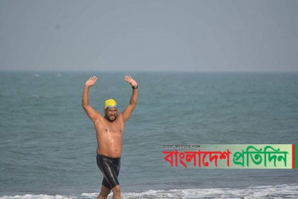 বিজয় দিবসে ১৬ বারের মতো বাংলা চ্যানেল পাড়ি দিচ্ছেন লিপটন