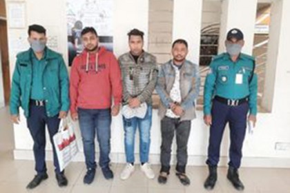 টঙ্গীতে অপহরণের পর পালাক্রমে গণধর্ষণ, তিন ধর্ষক গ্রেফতার
