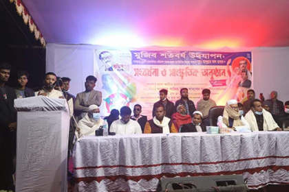 ভালুকায় মমেক ছাত্রলীগ সম্পাদক হাসানকে সংবর্ধনা