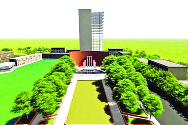 রাজশাহীতে হচ্ছে কেন্দ্রীয় শহীদ মিনার