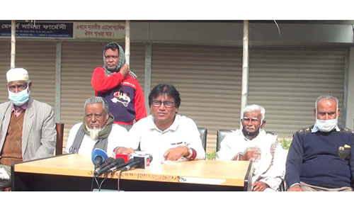 গোপালগঞ্জে মুক্তিযোদ্ধা যাচাই প্রক্রিয়ার প্রতিবাদে সংবাদ সম্মেলন