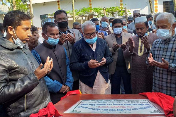 ডিমলায় রাস্তা পাকাকরণ কাজের উদ্বোধন