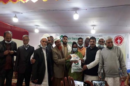আখাউড়ায় ৫৩ বীর মুক্তিযোদ্ধাকে সংবর্ধনা