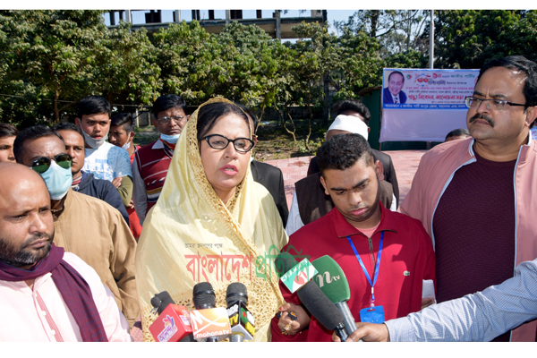 জাতীয় পার্টিতে স্বঘোষিত চেয়ারম্যান হতে না দেওয়ার ঘোষণা বিদিশার