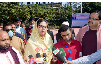 জাতীয় পার্টিতে স্বঘোষিত চেয়ারম্যান হতে না দেওয়ার ঘোষণা বিদিশার