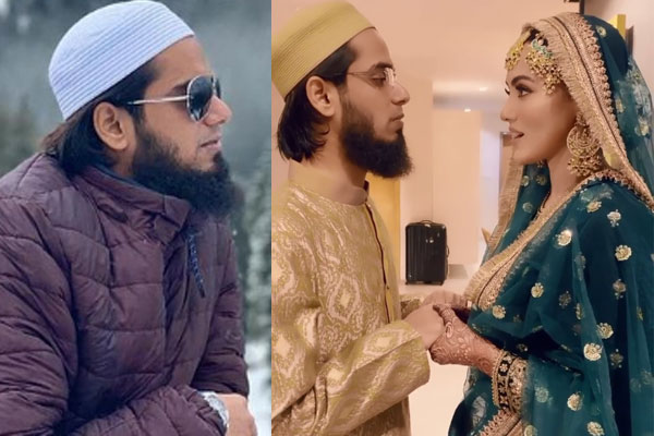 সানাকে আমার স্ত্রী বানিয়ে আল্লাহ দয়া করেছেন : মুফতি আনাস