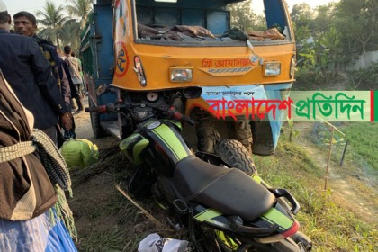 বোয়ালমারীতে সড়ক দুর্ঘটনায় মোটরসাইকেল চালক নিহত 

