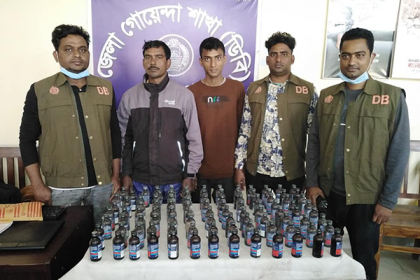 গাংনীতে ফেন্সিডিলসহ আটক ২
 
