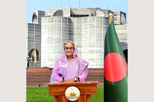 জাতির উদ্দেশে প্রধানমন্ত্রীর পূর্ণাঙ্গ ভাষণ 