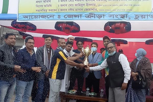 চুয়াডাঙ্গায় টি-টোয়েন্টি টুর্নামেন্টের ফাইনাল অনুষ্ঠিত