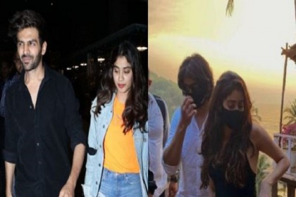 নতুন প্রেমের গুঞ্জন, একান্তে ক্যামেরাবন্দি কার্তিক ও জাহ্নবী
