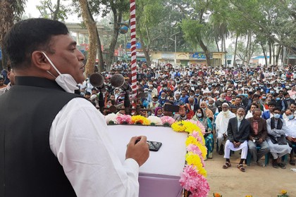 নাসিরনগরে বঙ্গবন্ধুর স্বদেশ প্রত্যাবর্তন দিবস পালিত