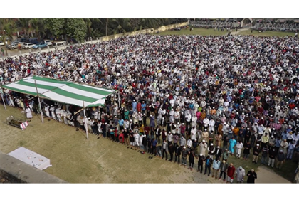 বর্ষিয়ান রাজনীতিক খালেদুর রহমান টিটোর জানাজা ও দাফন সম্পন্ন