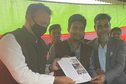 খুলনায় সংবর্ধিত হলেন ডা. বিদ্যুৎ বড়ুয়া 