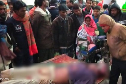 গাংনীতে মোটরসাইকেলের পেছনে বাসের ধাক্কায় একজন নিহত