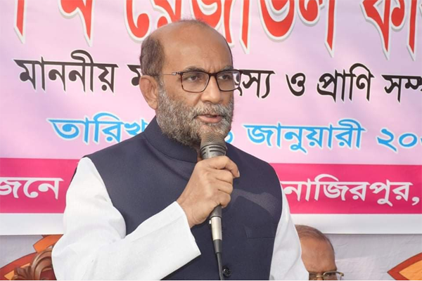 শেখ হাসিনা উন্নয়নবান্ধব সরকার প্রধান: প্রাণিসম্পদ মন্ত্রী