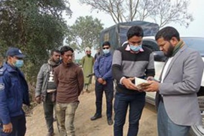 মেহেরপুরে অবৈধভাবে মাটি কাটায় দুইজনের কারাদণ্ড