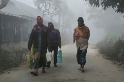 কালিয়াকৈরে শীতে কাঁপছে হতদরিদ্র মানুষ
