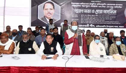 'প্রয়াত এমপি আব্দুল মান্নান ছিলেন মাটি ও মানুষের নেতা'