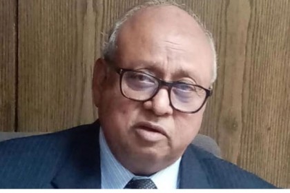 আন্তর্জাতিক অপরাধ ট্রাইব্যুনালের তদন্ত সংস্থার প্রধান সমন্বয়ক সানাউল হক  

