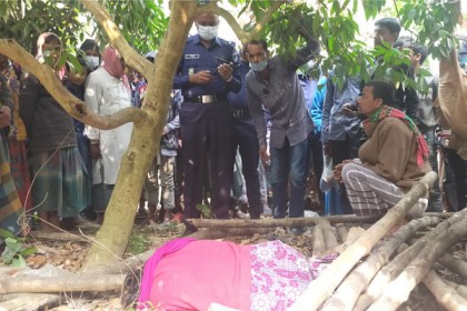 ঝিনাইদহে বাগান থেকে অজ্ঞাত নারীর লাশ উদ্ধার