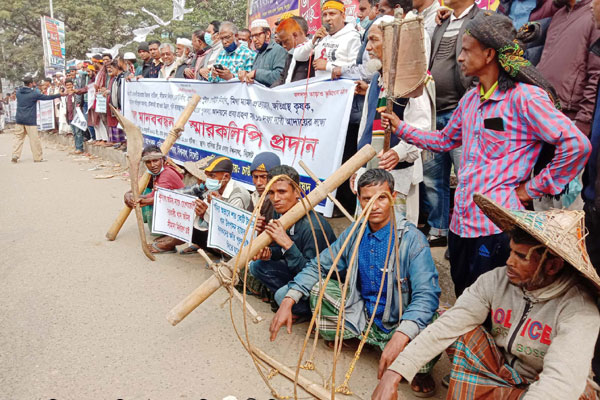 বিশ্বনাথে হাওর
ও কৃষক রক্ষার দাবিতে
মানববন্ধন