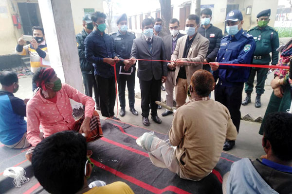 কুড়িগ্রাম কারাগারে নকশী কাঁথা ও জাল তৈরির কার্যক্রম উদ্বোধন