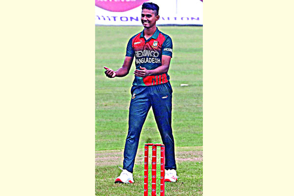 হাসানের সোনালি অভিষেক