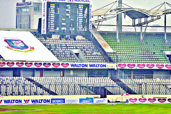দর্শকহীন মিরপুর