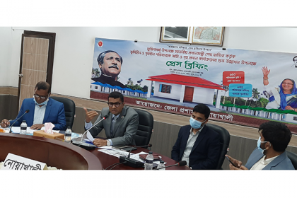 নোয়াখালীতে ঘর পাবে গৃহহীন ৮৫৫ পরিবার
