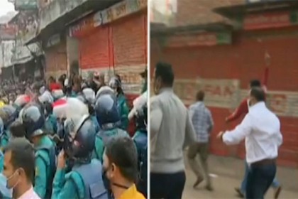 পল্লবীতে অবৈধ স্থাপনা উচ্ছেদ অভিযানে দখলদারদের হামলা

