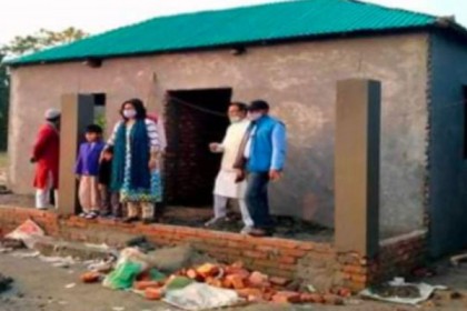 রায়পুরে ২৫ গৃহহীন পরিবার পাচ্ছে পাকা ঘর
