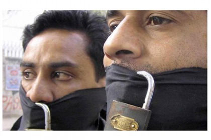 পাকিস্তানে সংবাদপত্রের স্বাধীনতা নেই  

