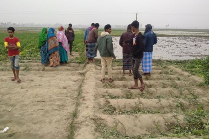 আলু ক্ষেতে পাওয়া গেলো কিশোরের মরদেহ 