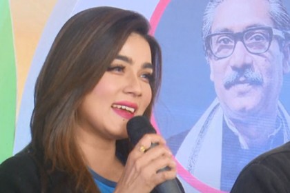 মাহী বললেন, ‘আমি নয়া সিলেটি, আবাদী নায়’