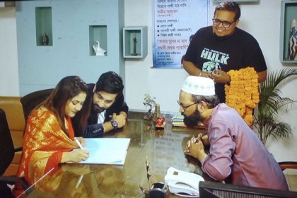 সজল বিয়েতে সাক্ষী দিলেই সংসার সুখের হয়

