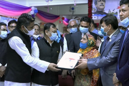 বরিশালে জমিসহ ঘর পেল ১০০৯টি ভূমি ও গৃহহীন পরিবার 