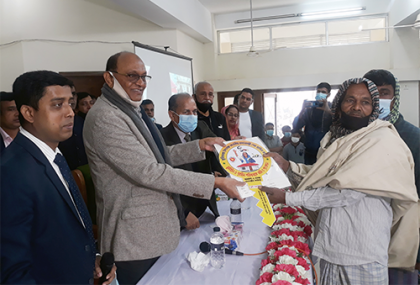 শেখ হাসিনা ভূমি ও গৃহহীন হতদরিদ্র মানুষের কল্যাণে ভাবনার নেত্রী: ক্যাপ্টেন তাজ