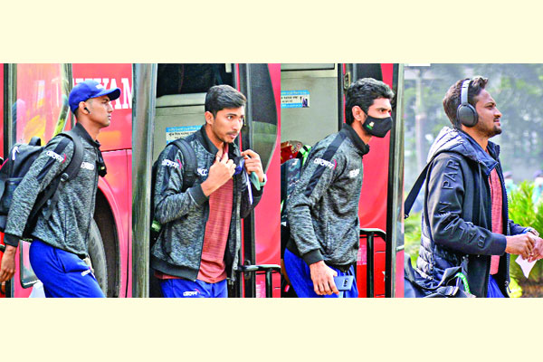চট্টগ্রামে পৌঁছেছে বাংলাদেশ ক্রিকেট দল