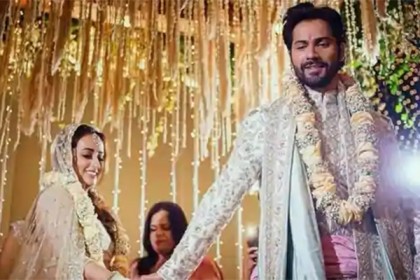 সব জল্পনার অবসান ঘটিয়ে সাত পাকে বাঁধা বরুণ-নাতাশা