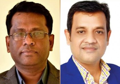 ঢাকা সাব-এডিটরস কাউন্সিলের সভাপতি মামুন সম্পাদক হৃদয় 