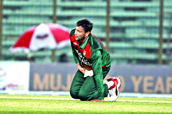 ইনজুরিতে সাকিব আল হাসান