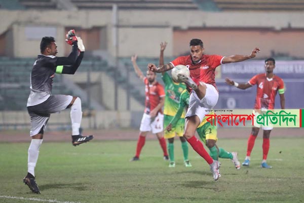 টানা জয়ে শীর্ষে বসুন্ধরা কিংস