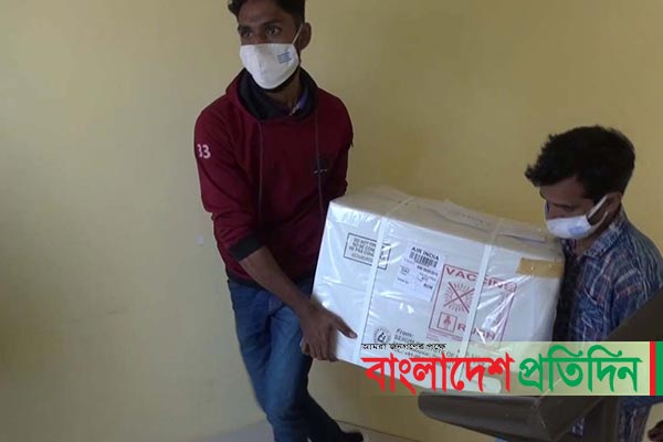 গোপালগঞ্জে এল ৩৬ হাজার ডোজ টিকা